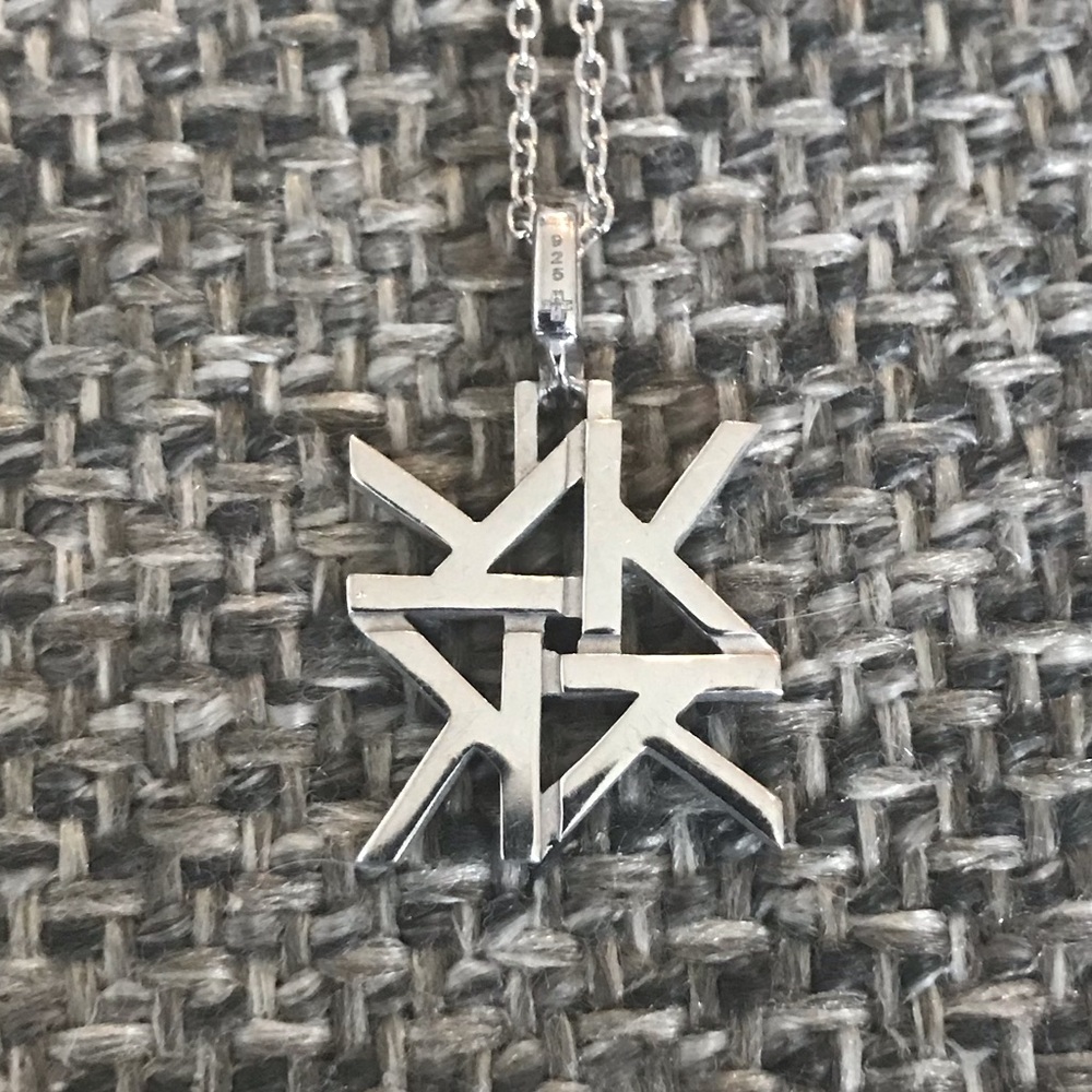 India Hicks “K” necklace